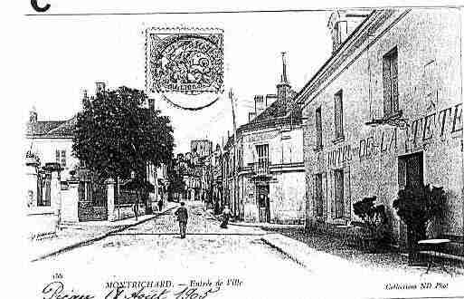 Ville de MONTRICHARD Carte postale ancienne