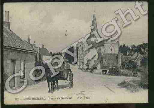 Ville de MONTRICHARD Carte postale ancienne