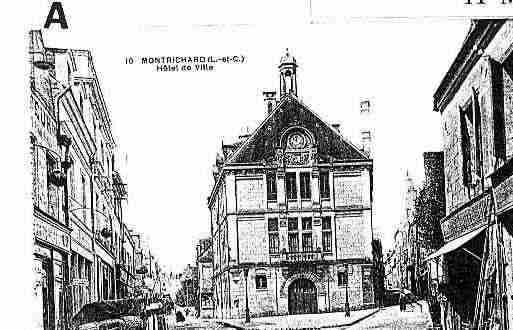 Ville de MONTRICHARD Carte postale ancienne