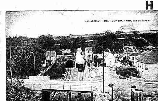 Ville de MONTRICHARD Carte postale ancienne