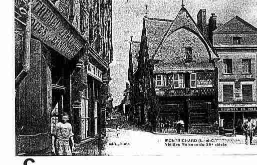 Ville de MONTRICHARD Carte postale ancienne
