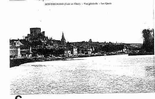 Ville de MONTRICHARD Carte postale ancienne