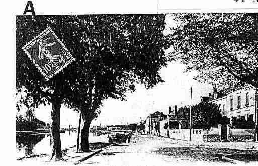 Ville de MONTRICHARD Carte postale ancienne