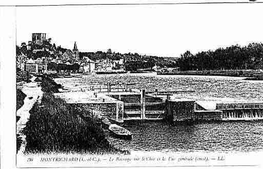 Ville de MONTRICHARD Carte postale ancienne