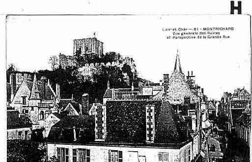 Ville de MONTRICHARD Carte postale ancienne