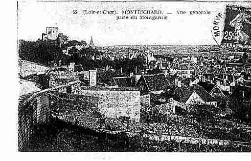 Ville de MONTRICHARD Carte postale ancienne