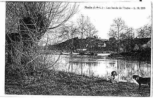 Ville de MONTS Carte postale ancienne