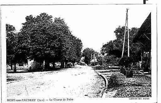 Ville de MONTSOUSVAUDREY Carte postale ancienne