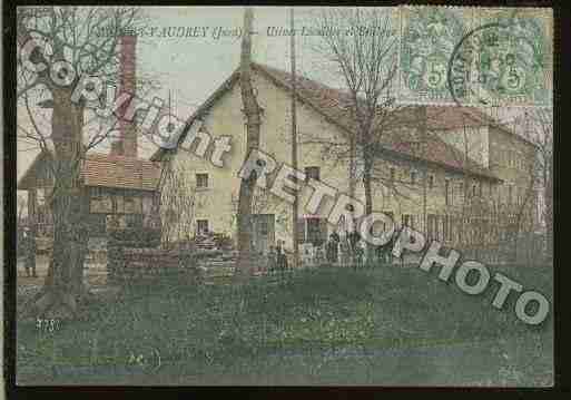 Ville de MONTSOUSVAUDREY Carte postale ancienne