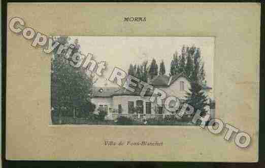 Ville de MORAS Carte postale ancienne