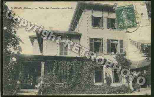 Ville de MORASENVALLOIRE Carte postale ancienne
