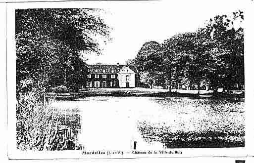 Ville de MORDELLES Carte postale ancienne