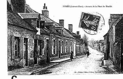 Ville de MOREE Carte postale ancienne