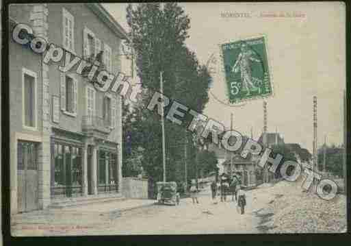 Ville de MORESTEL Carte postale ancienne