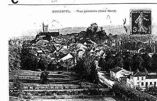 Ville de MORESTEL Carte postale ancienne