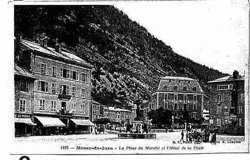 Ville de MOREZ Carte postale ancienne