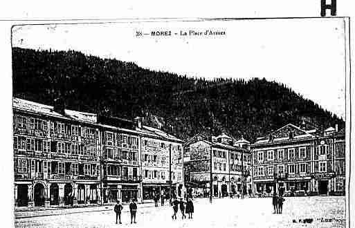 Ville de MOREZ Carte postale ancienne