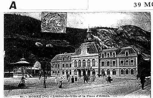 Ville de MOREZ Carte postale ancienne