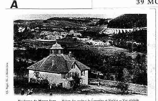 Ville de MOREZ Carte postale ancienne