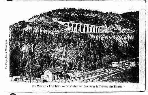 Ville de MOREZ Carte postale ancienne