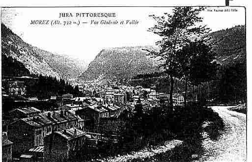 Ville de MOREZ Carte postale ancienne