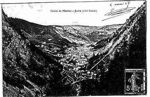 Ville de MOREZ Carte postale ancienne