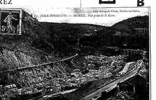 Ville de MOREZ Carte postale ancienne