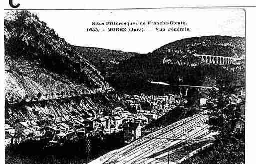 Ville de MOREZ Carte postale ancienne