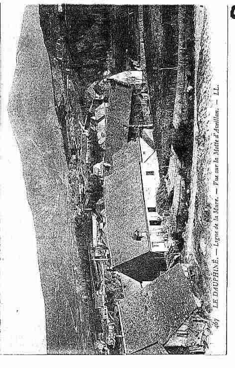 Ville de MOTTED\\\'AVEILLANS(LA) Carte postale ancienne