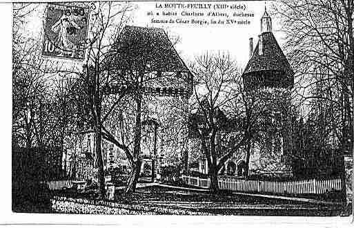 Ville de MOTTEFEUILLY Carte postale ancienne