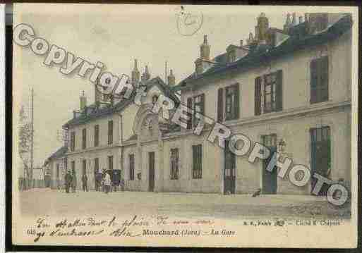 Ville de MOUCHARD Carte postale ancienne