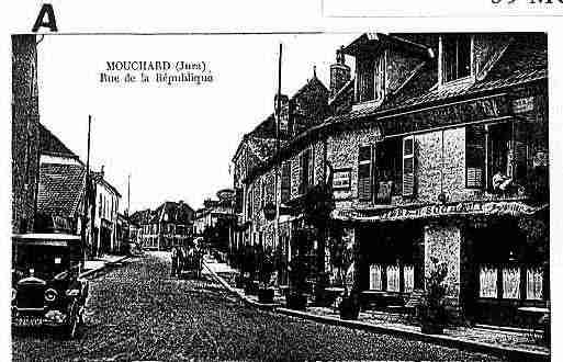 Ville de MOUCHARD Carte postale ancienne