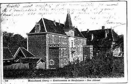 Ville de MOUCHARD Carte postale ancienne