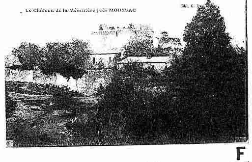 Ville de MOUSSAC Carte postale ancienne