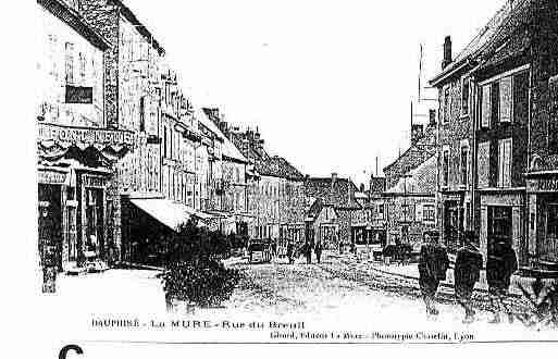 Ville de MURED\'ISERE(LA) Carte postale ancienne