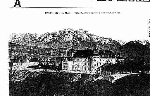 Ville de MURED\'ISERE(LA) Carte postale ancienne