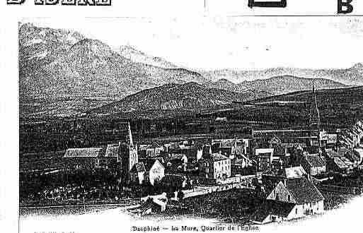 Ville de MURED\'ISERE(LA) Carte postale ancienne