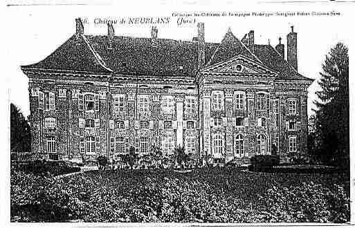 Ville de NEUBLANSABERGEMENT Carte postale ancienne