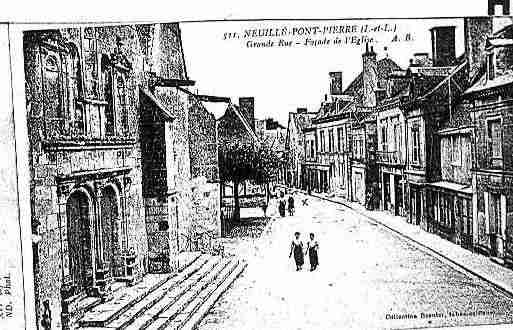 Ville de NEUILLEPONTPIERRE Carte postale ancienne