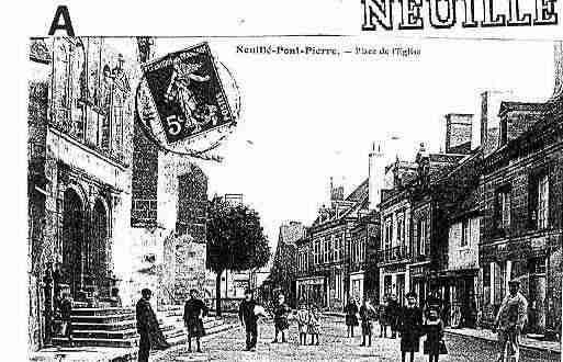 Ville de NEUILLEPONTPIERRE Carte postale ancienne