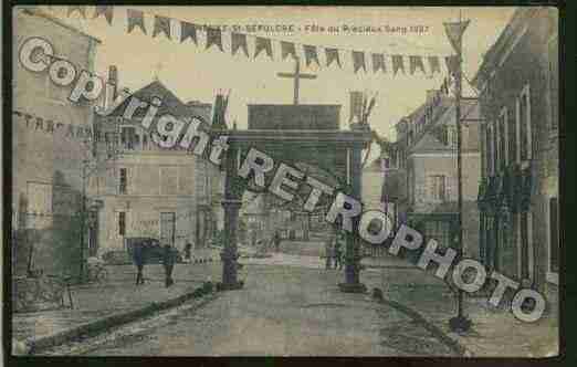 Ville de NEUVYSAINTSEPULCHRE Carte postale ancienne