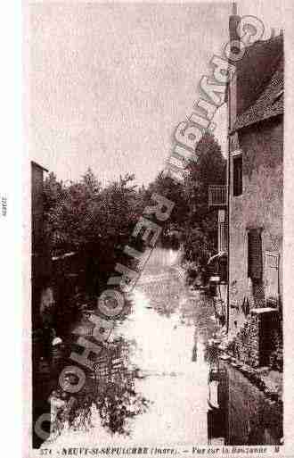 Ville de NEUVYSAINTSEPULCHRE Carte postale ancienne