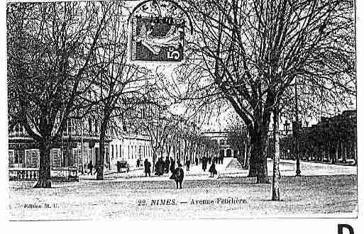 Ville de NIMES Carte postale ancienne