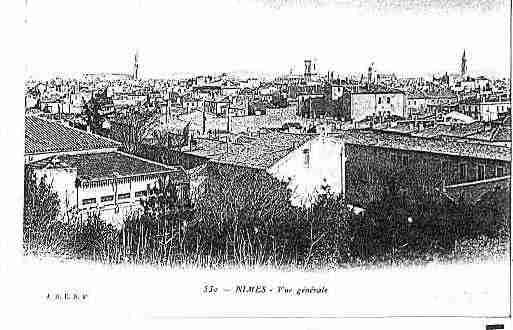 Ville de NIMES Carte postale ancienne