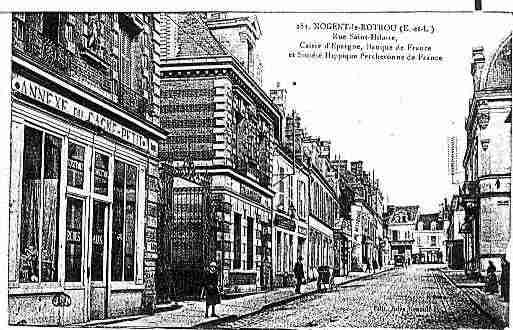 Ville de NOGENTLEROTROU Carte postale ancienne