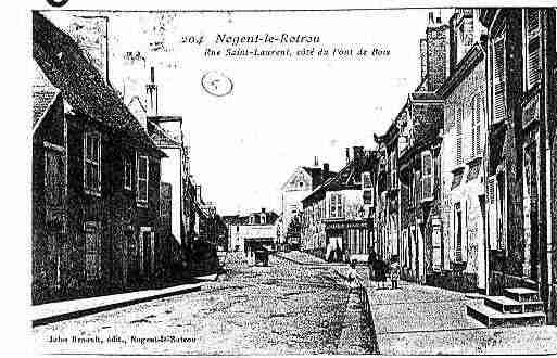 Ville de NOGENTLEROTROU Carte postale ancienne