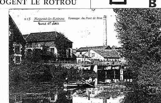 Ville de NOGENTLEROTROU Carte postale ancienne