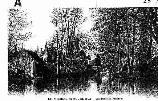 Ville de NOGENTLEROTROU Carte postale ancienne