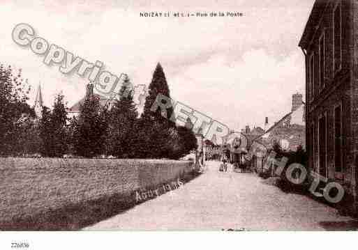 Ville de NOIZAY Carte postale ancienne