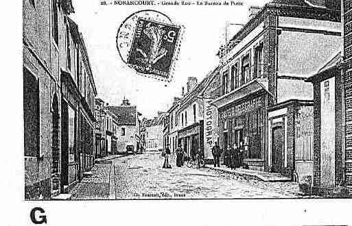 Ville de NONANCOURT Carte postale ancienne